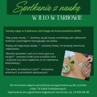 Plakat "Spotkań z nauką"
